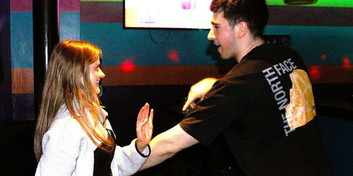 people dancing salsa