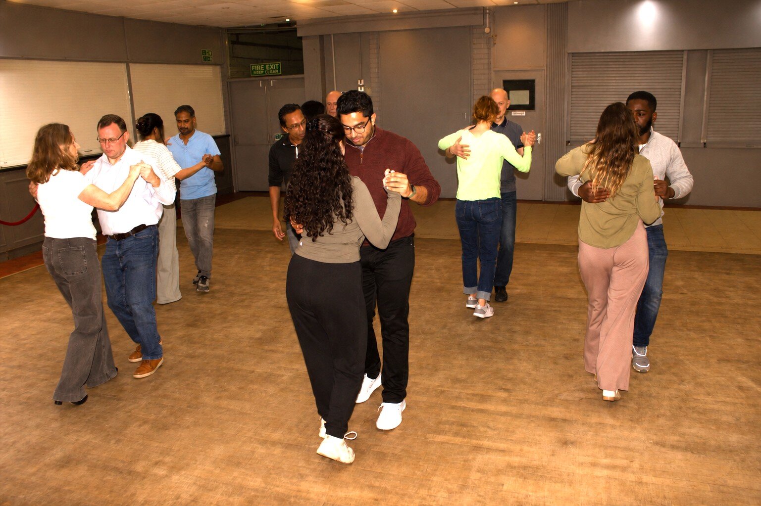 salsa dancers having fun at richmond events
