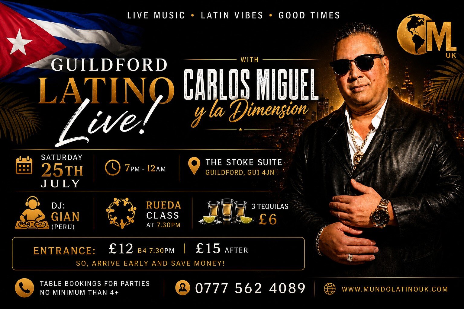 carlos miguel 1200x800 Guildford salsa and bachata monthly event