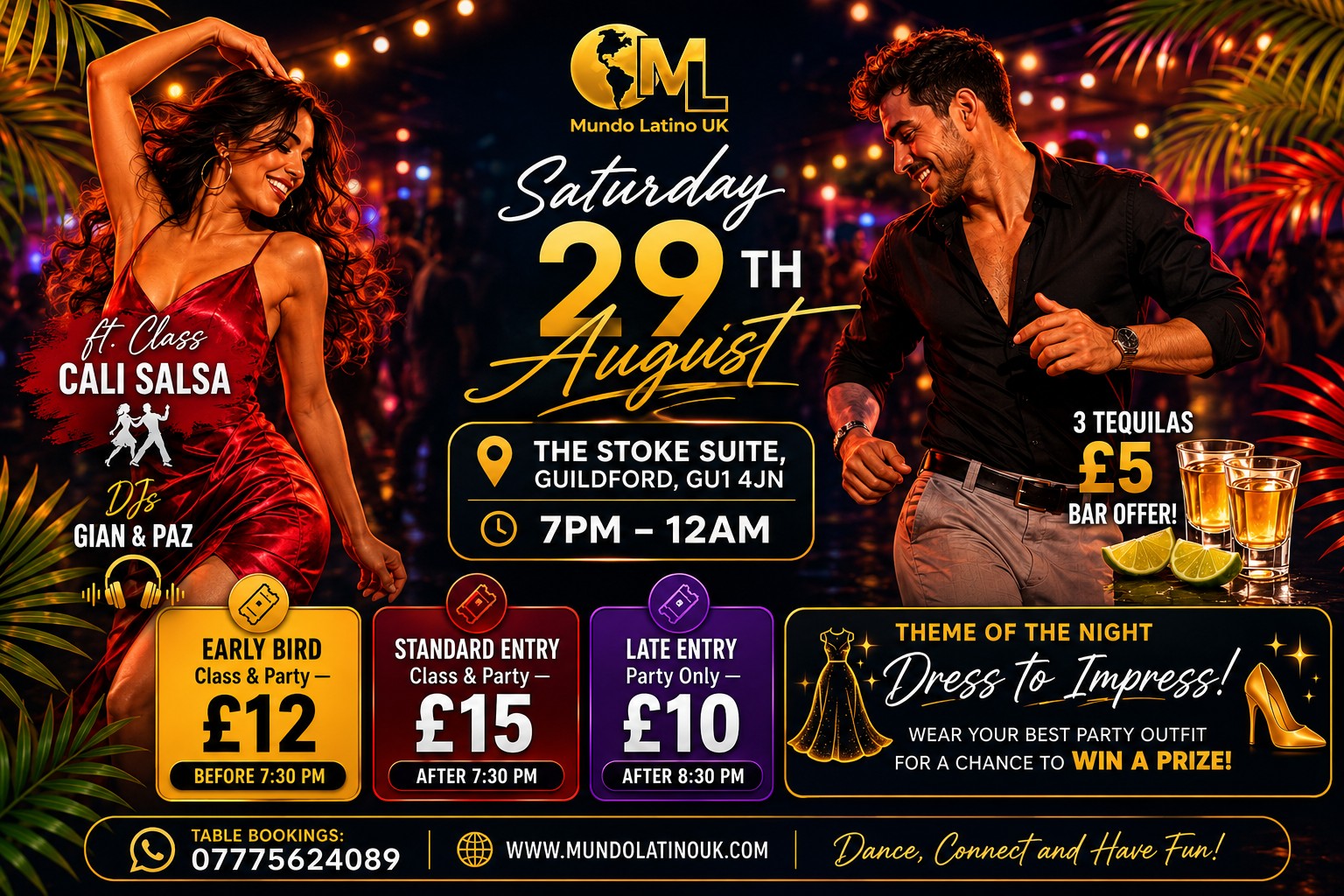 1200 x 800 Richmond sunday salsa and bachata event