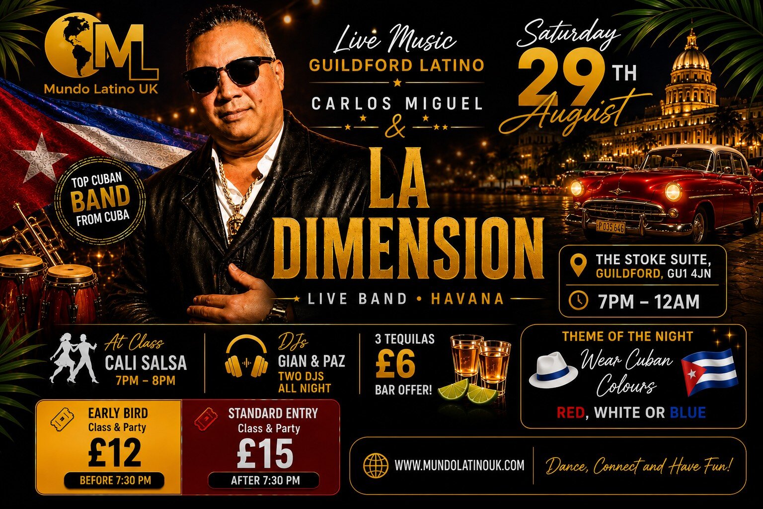 Guildford Latino Saturday live music event