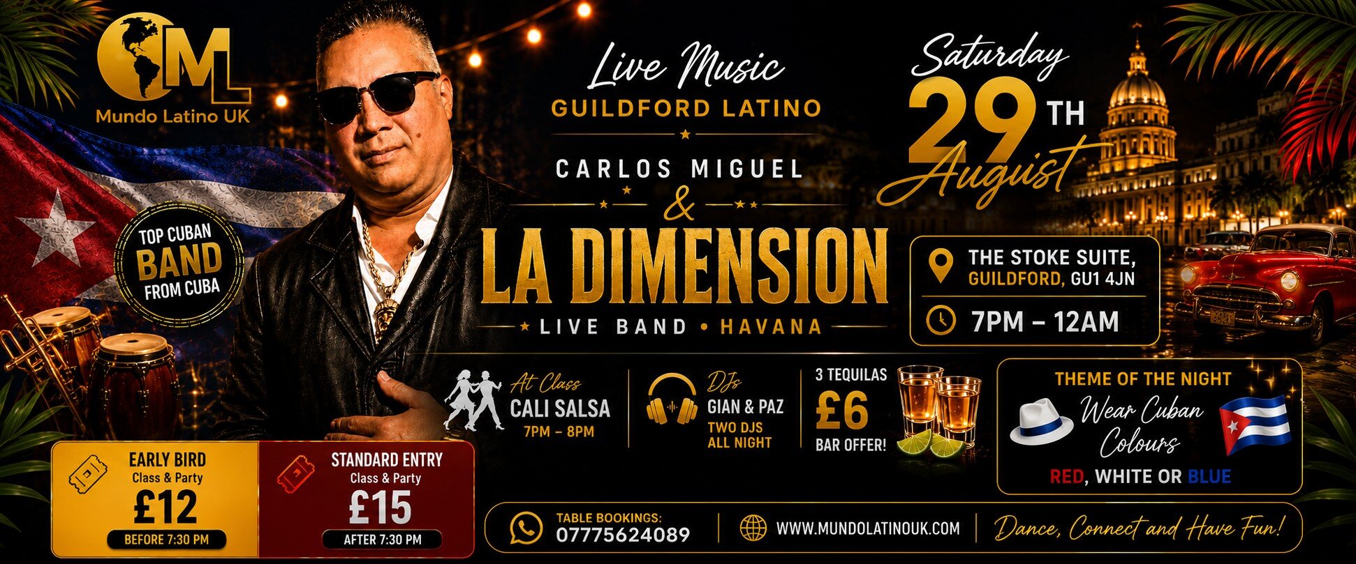 Guildford Latino Saturday live music event